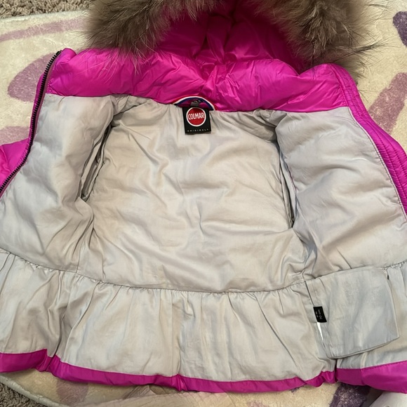 Colmor down/fur coat - Picture 2 of 6